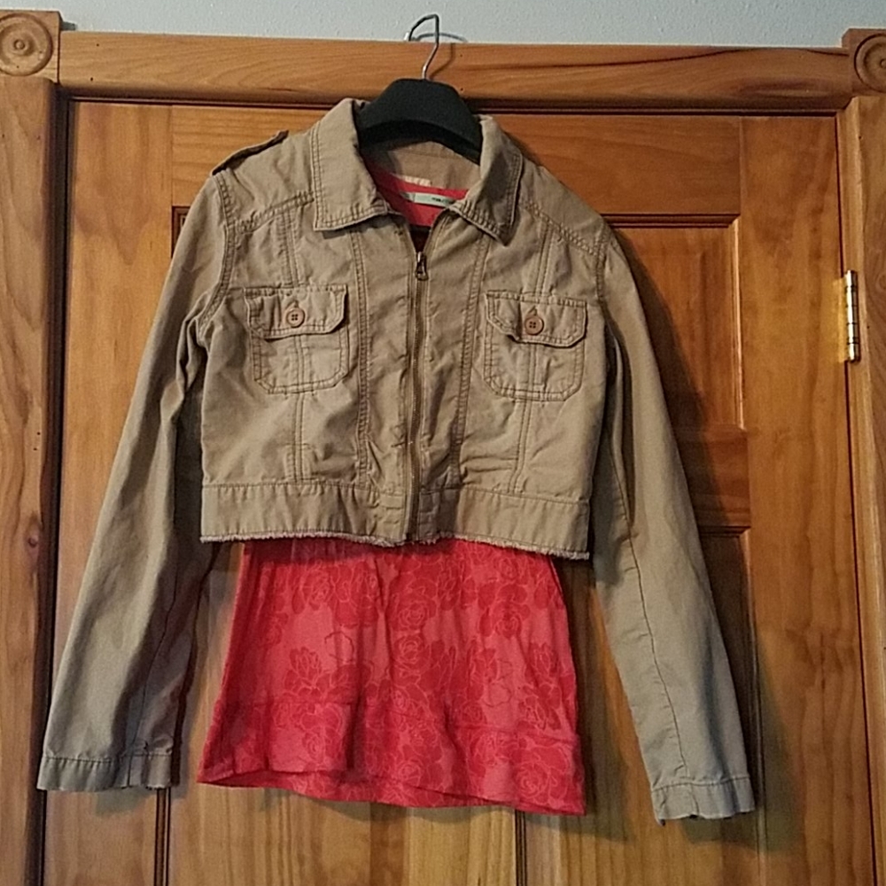 Women's mid jacket with shirt